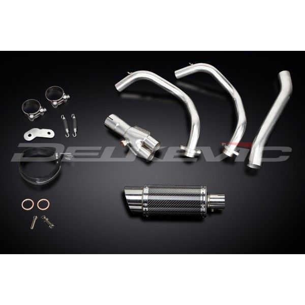 Delkevic volledig systeem Round Carbon 200mm - XSR700 2015-2019