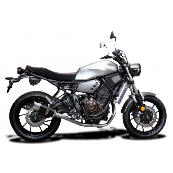 Delkevic volledig systeem Round Carbon 200mm - XSR700 2015-2019