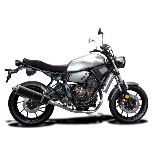 Delkevic volledig systeem Oval Carbon 450mm - XSR700 2015-2019