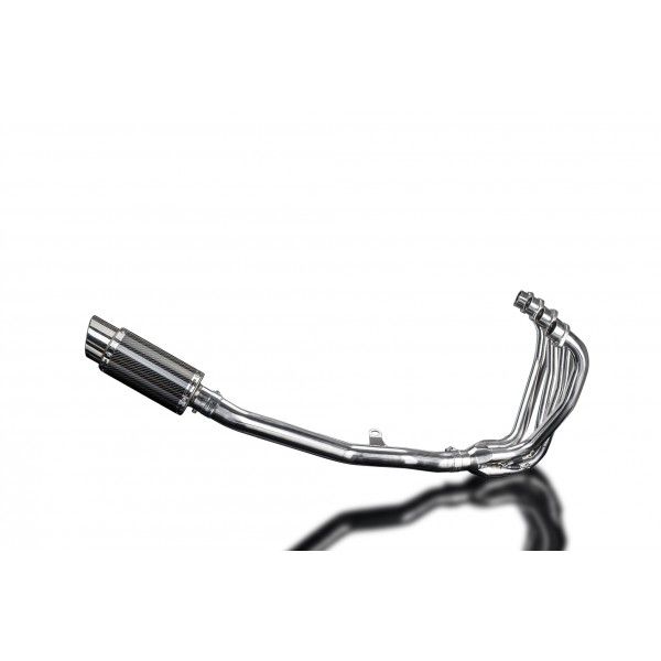 Delkevic volledig systeem Round Carbon 200mm - ZRX1100/1200 97-07