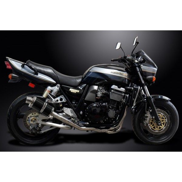 Delkevic volledig systeem Oval Carbon 225mm - ZRX1100/1200 97-07