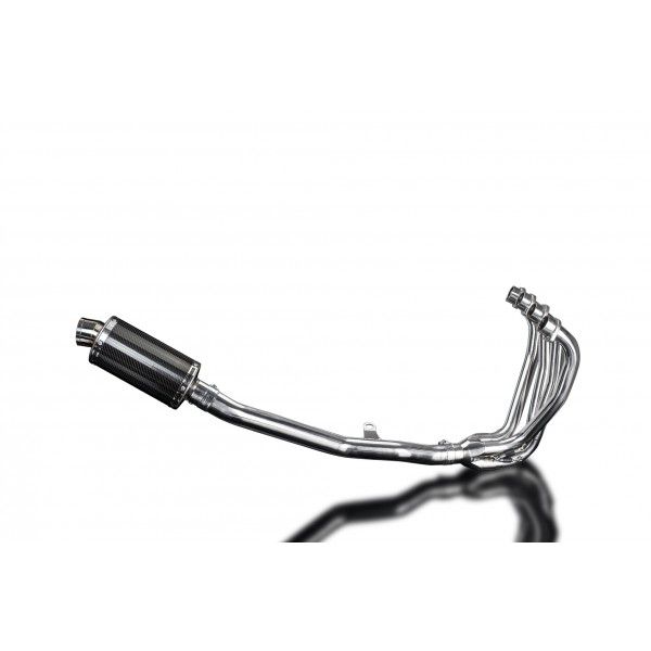 Delkevic volledig systeem Oval Carbon 225mm - ZRX1100/1200 97-07