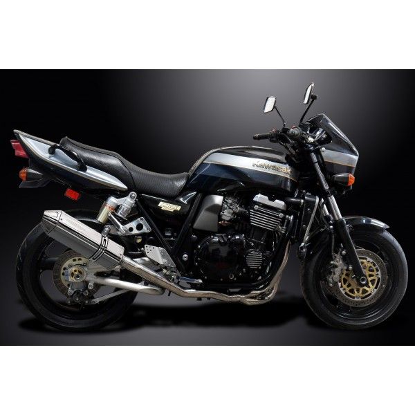 Delkevic volledig systeem Tri-Oval RVS 320mm - ZRX1100/1200 97-07