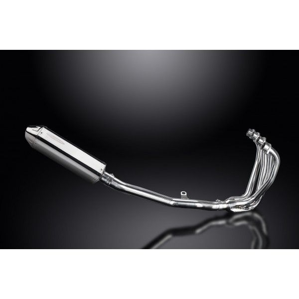 Delkevic volledig systeem Tri-Oval RVS 320mm - ZRX1100/1200 97-07