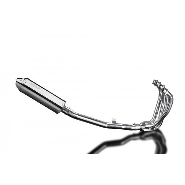 Delkevic volledig systeem Tri-Oval RVS 320mm - ZRX1100/1200 97-07