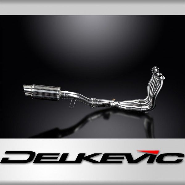Delkevic volledig systeem Round Carbon 200mm - FZ1 FAZER FZ1S 06-15