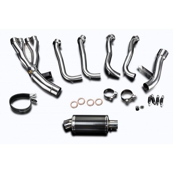 Delkevic volledig systeem Oval Carbon 225mm - FZ1 FAZER FZ1S 06-15