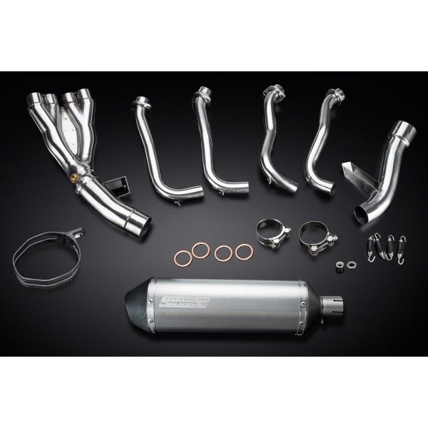 Delkevic volledig systeem X-Oval Titanium 343mm - FZ1 FAZER FZ1S 06-15