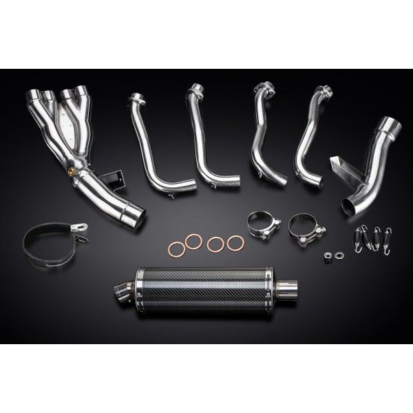 Delkevic volledig systeem Oval Carbon 350mm - FZ1 FAZER FZ1S 06-15