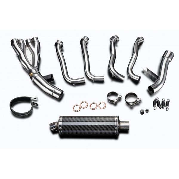 Delkevic volledig systeem Oval Carbon 350mm - FZ1 FAZER FZ1S 06-15