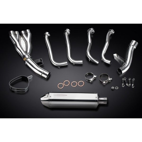 Delkevic volledig systeem Tri-Oval RVS 320mm - FZ1 FAZER FZ1S 06-15