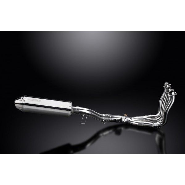 Delkevic volledig systeem Tri-Oval RVS 320mm - FZ1 FAZER FZ1S 06-15