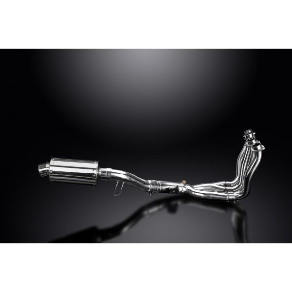 Delkevic volledig systeem Oval RVS 225mm - FZ1 FAZER FZ1S 06-15