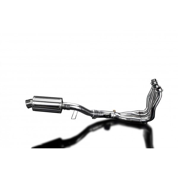 Delkevic volledig systeem Oval RVS 225mm - FZ1 FAZER FZ1S 06-15