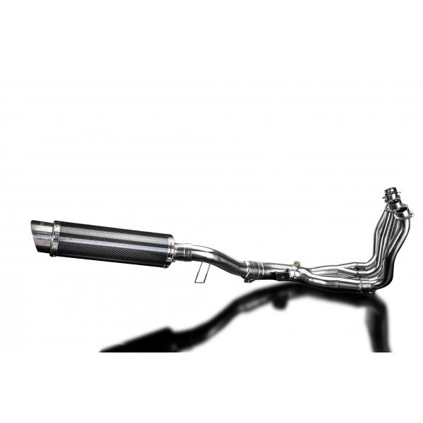 Delkevic volledig systeem Round Carbon 350mm - FZ1 FAZER FZ1S 06-15