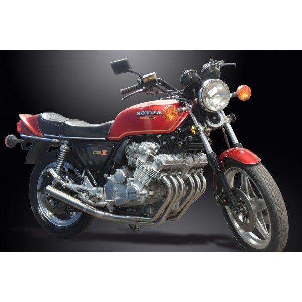 Delkevic volledig systeem Short Straight RVS 350mm - CBX1000 79-83