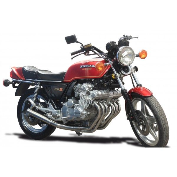 Delkevic volledig systeem Short Straight RVS 350mm - CBX1000 79-83