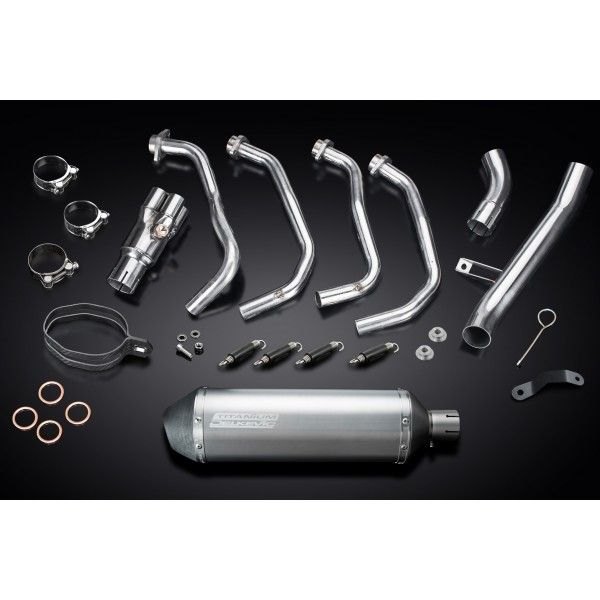 Delkevic volledig systeem X-Oval Titanium 343mm - Z900 (2017-2019)