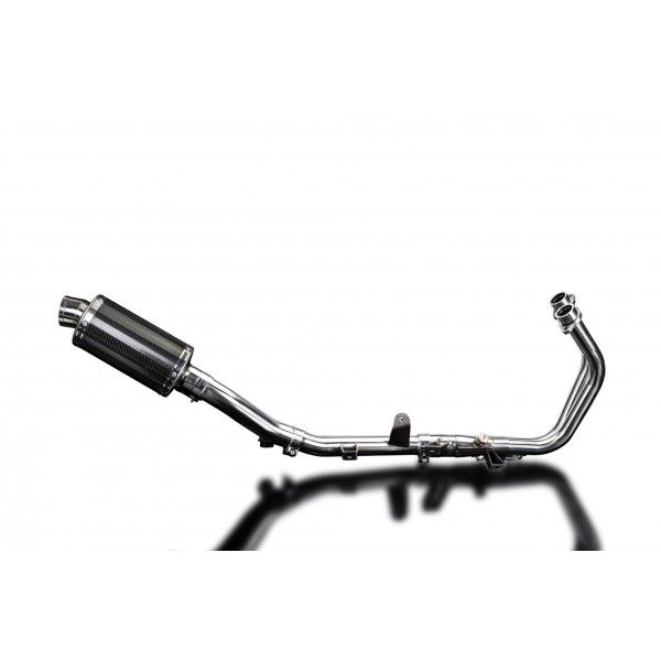 Delkevic volledig systeem Oval Carbon 225mm - CBR500R CB500F CB500X 13-15