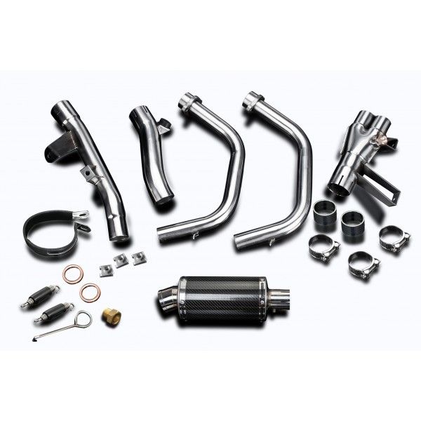 Delkevic volledig systeem Oval Carbon 225mm - CBR500R CB500F CB500X 13-15