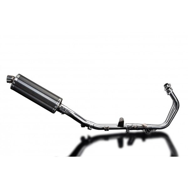 Delkevic volledig systeem Oval Carbon 350mm - CBR500R CB500F CB500X 13-15