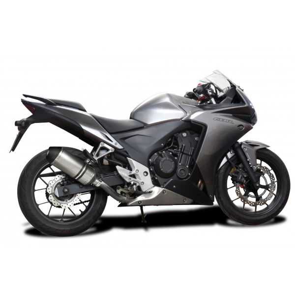 Delkevic volledig systeem X-Oval Titanium 260mm - CBR500R CB500F CB500X 13-15