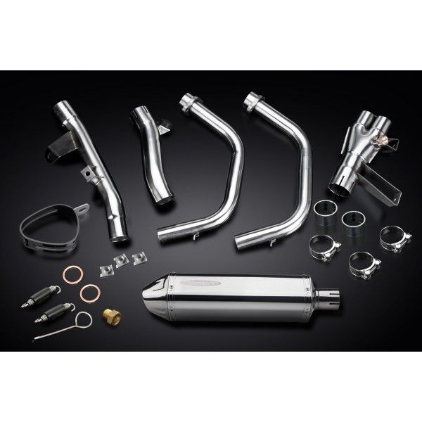 Delkevic volledig systeem Tri-Oval RVS 320mm - CBR500R CB500F CB500X 13-15