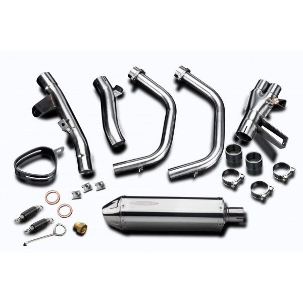 Delkevic volledig systeem Tri-Oval RVS 320mm - CBR500R CB500F CB500X 13-15