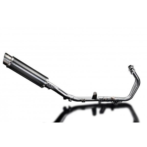 Delkevic volledig systeem Round Carbon 350mm - CBR500R CB500F CB500X 13-15