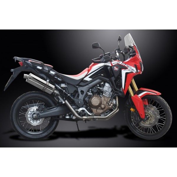 Delkevic volledig systeem Oval RVS 350mm - CRF1000L Africa Twin 2016-2019