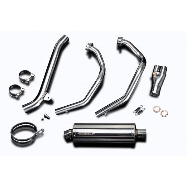 Delkevic volledig systeem Oval RVS 350mm - CRF1000L Africa Twin 2016-2019