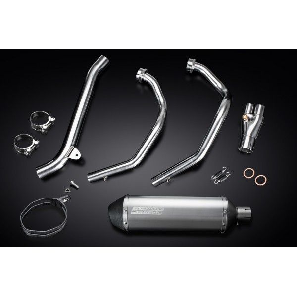 Delkevic volledig systeem X-Oval Titanium 343mm - CRF1000L Africa Twin 2016-2019