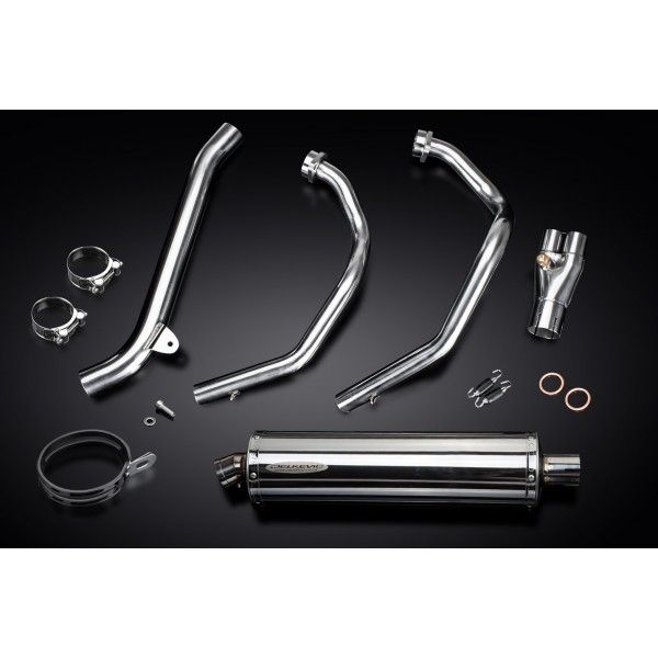 Delkevic volledig systeem Oval RVS 450mm - CRF1000L Africa Twin 2016-2019