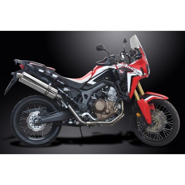 Delkevic volledig systeem Oval RVS 450mm - CRF1000L Africa Twin 2016-2019