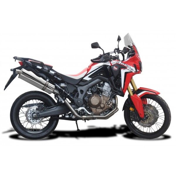 Delkevic volledig systeem Oval RVS 450mm - CRF1000L Africa Twin 2016-2019