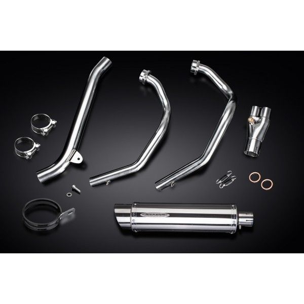 Delkevic volledig systeem Round RVS 350mm - CRF1000L Africa Twin 2016-2019