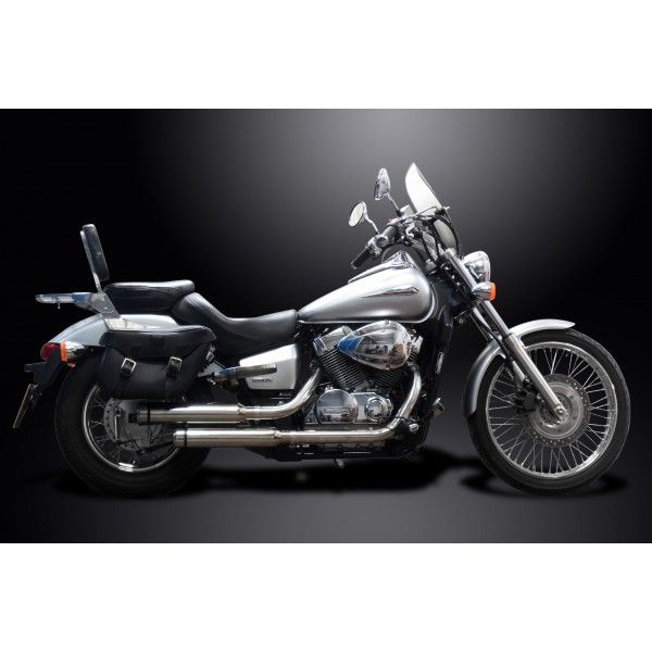 Delkevic volledig systeem Round RVS 410mm - VT750 SHADOW SPIRIT (2008-2018)