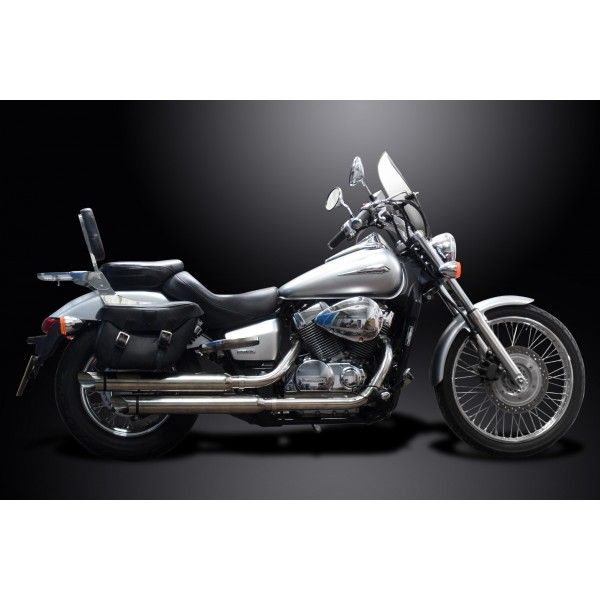 Delkevic volledig systeem Round RVS 550mm - VT750 SHADOW SPIRIT (2008-2018)