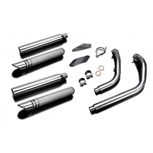 Delkevic volledig systeem Round RVS 550mm - VT750 SHADOW SPIRIT (2008-2018)