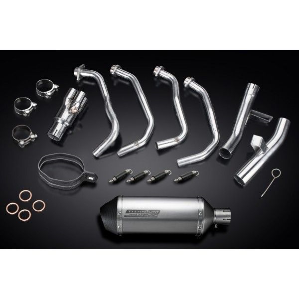 Delkevic volledig systeem X-Oval Titanium 260mm - KLZ1000 1000 VERSYS (2015-2018)