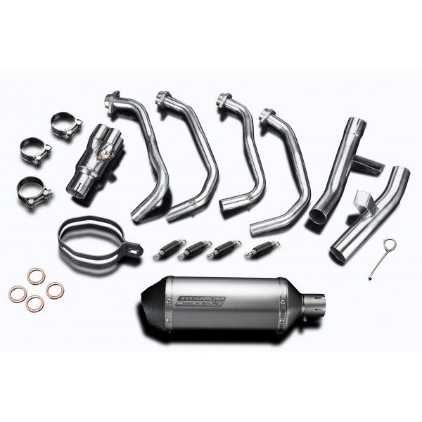 Delkevic volledig systeem X-Oval Titanium 260mm - KLZ1000 1000 VERSYS (2015-2018)