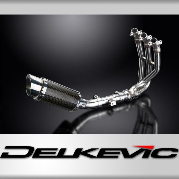 Delkevic volledig systeem Round RVS 200mm - Street Triple 675 (2013-2016)