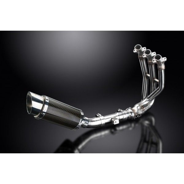 Delkevic volledig systeem Round RVS 200mm - Street Triple 675 (2013-2016)