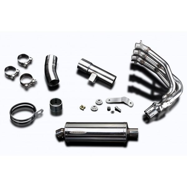 Delkevic volledig systeem Oval RVS 350mm - Street Triple 675 (2013-2016)