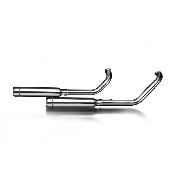 Delkevic volledig systeem 2-2 RVS 410mm BULL NOSE - KAWASAKI VN900 (2006-2016)