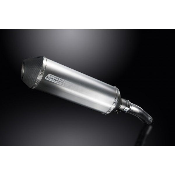 Delkevic slip-on kit X-Oval Titanium 343mm - CMX500 Rebel (2017-2019)