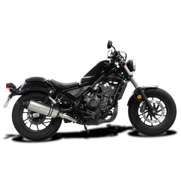 Delkevic slip-on kit X-Oval Titanium 343mm - CMX500 Rebel (2017-2019)