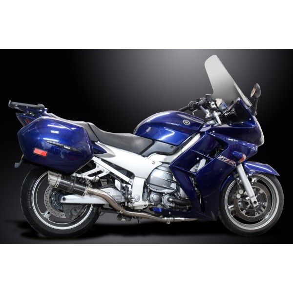 Delkevic volledig systeem Round Carbon 200mm - FJR1300 (2001-2005)