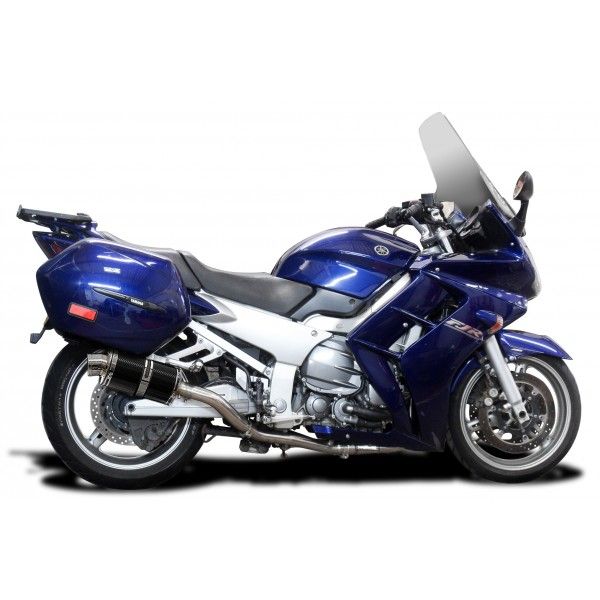 Delkevic volledig systeem Oval Carbon 225mm - FJR1300 (2001-2005)