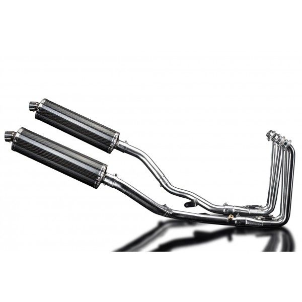 Delkevic volledig systeem Oval Carbon 450mm - FJR1300 (2001-2005)